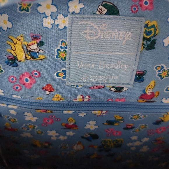 Vera Bradley Disney Classics Alice in Wonderland Small Backpack NWT - Picture 4 of 4